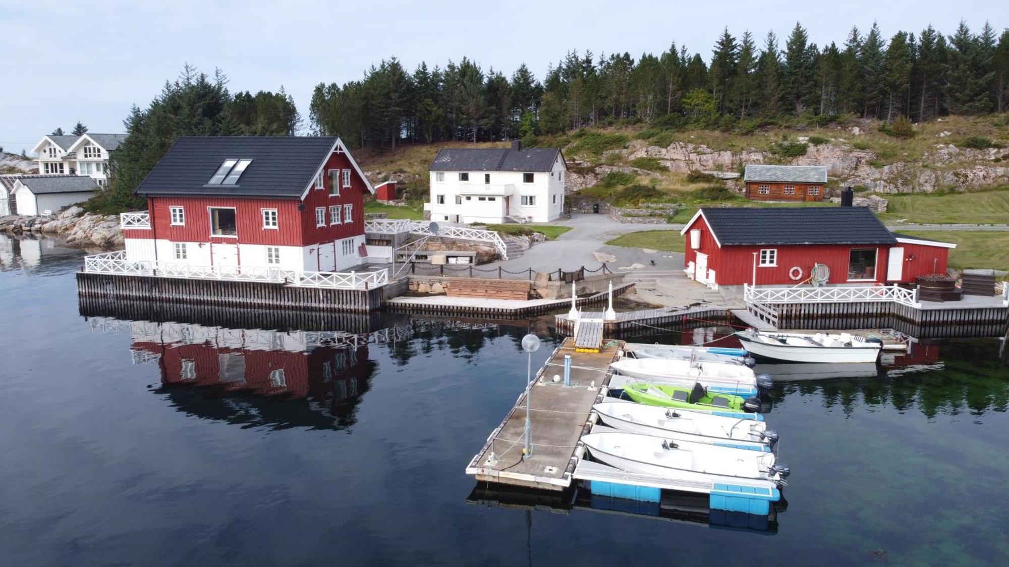 Ferienwohnung Atlantic Road Seaside Housing Litlrossoya Exterior foto
