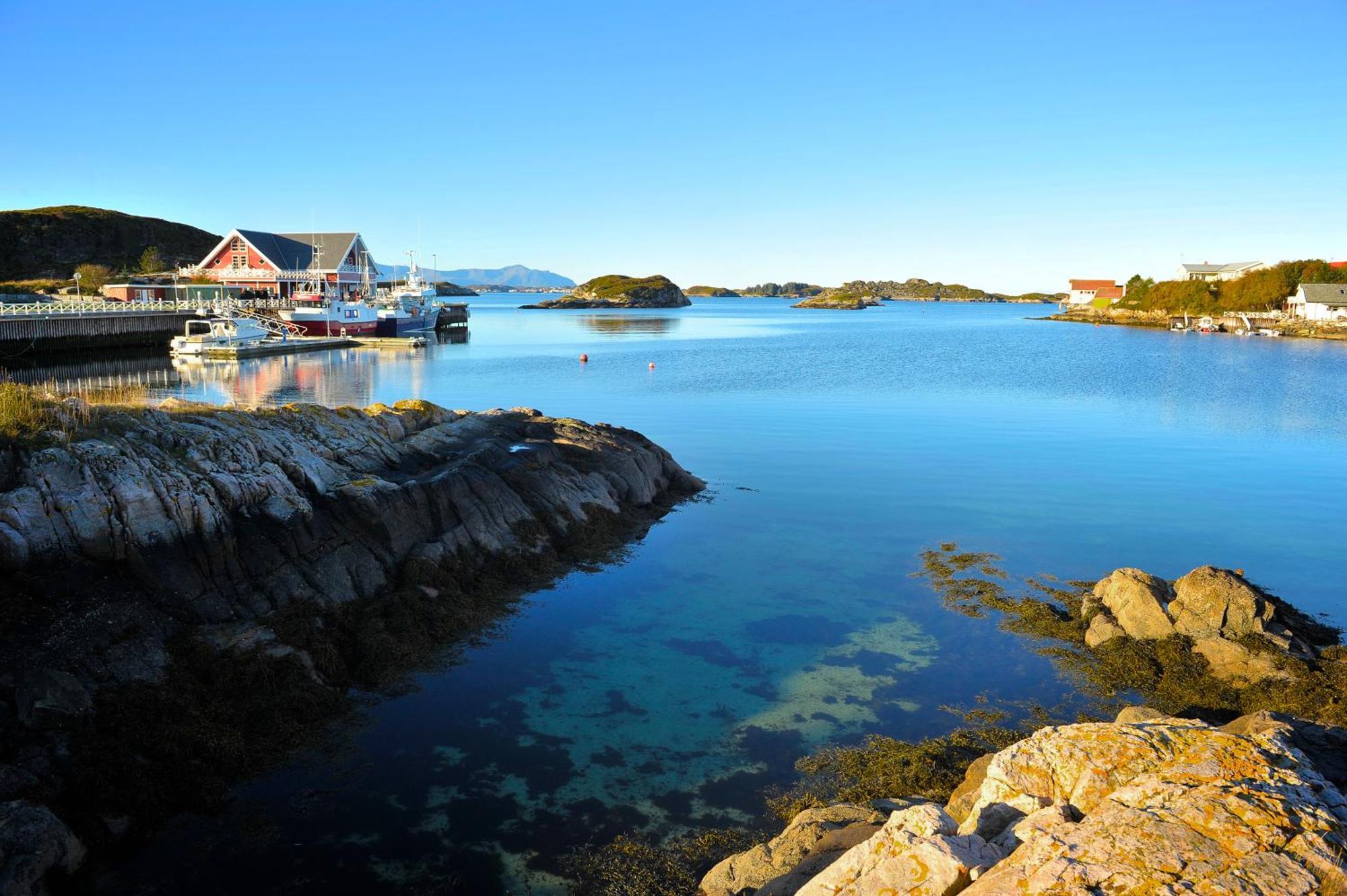 Ferienwohnung Atlantic Road Seaside Housing Litlrossoya Exterior foto