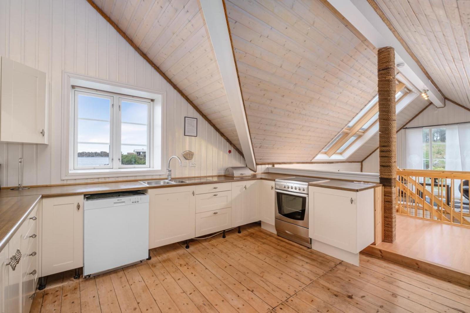 Ferienwohnung Atlantic Road Seaside Housing Litlrossoya Exterior foto