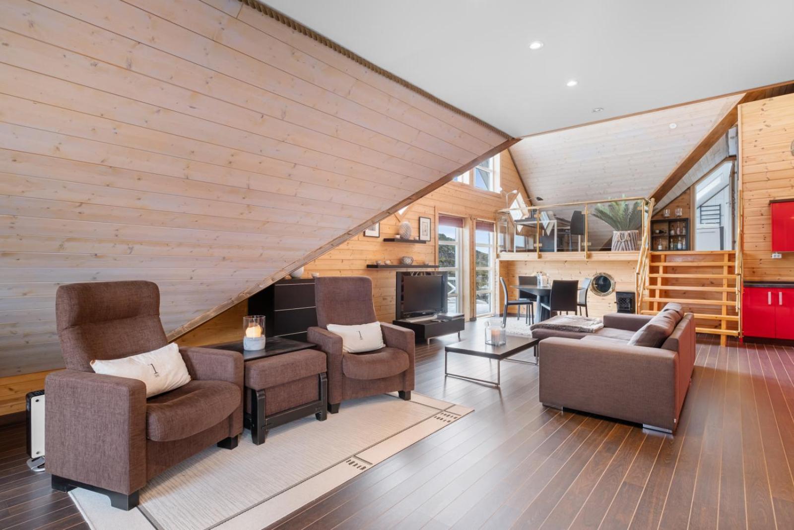 Ferienwohnung Atlantic Road Seaside Housing Litlrossoya Exterior foto
